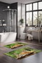 Mijölnir Juego de Alfombrillas de Baño CT-5120 Multicolor